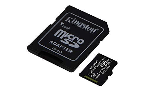 Kingston 256GB micSDXC Canvas Select Plus 100R A1 C10 Karte + ADP (SDCS2/256GBCR) von Kingston