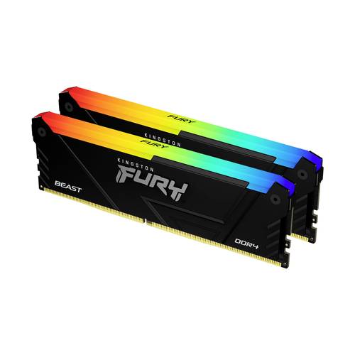 Kingston Beast RGB PC-Arbeitsspeicher Modul DDR4 16GB 2 x 8GB 3200MHz 288pin DIMM KF432C16BB2AK2/16 von Kingston