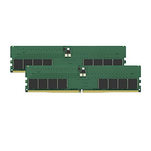 Kingston Branded Memory 64GB (2x32GB) Kit mit 2 DDR5 4800MT/s DIMM Module KCP548UD8K2-64 Desktop-Speicher von Kingston