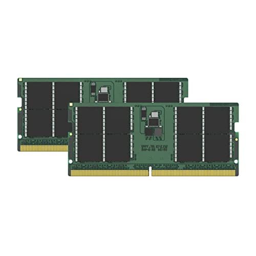 Kingston Branded Memory 64GB (2x32GB) Kit mit 2 DDR5 4800MT/s SODIMM Module KCP548SD8K2-64 Laptop-Speicher von Kingston