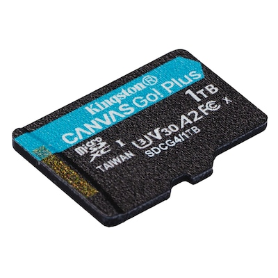 Kingston Canvas Go! Plus Gen4 1TB microSDXC Speicherkarte (200 MB/s, A2 U3) von Kingston