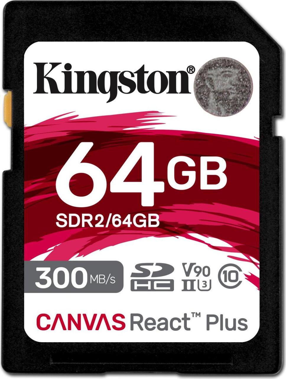 Kingston Canvas React Plus - 64GB von Kingston