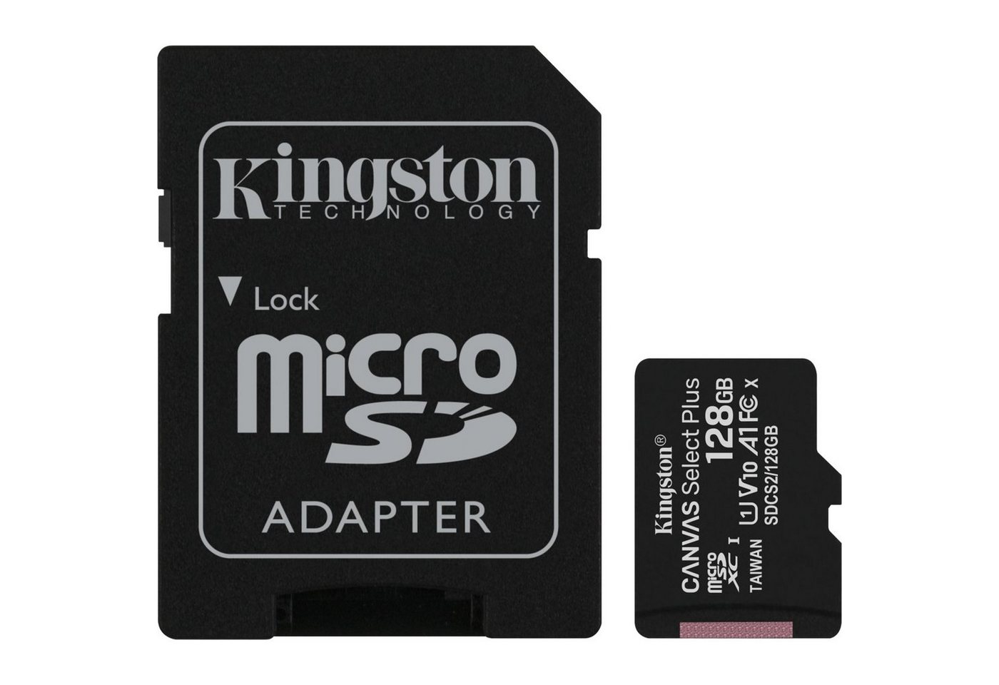 Kingston Canvas Select Plus 128 GB microSDXC Speicherkarte (128 GB GB) von Kingston