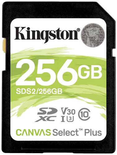 Kingston Canvas Select Plus SDXC-Karte 256GB Class 10 UHS-I von Kingston
