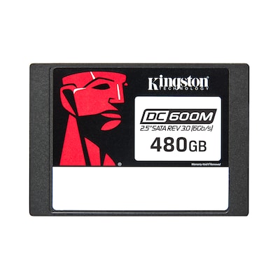 Kingston DC600M Enterprise SATA SSD 480 GB 2,5 zoll 3D TLC NAND von Kingston