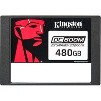 Kingston DC600M Enterprise SATA SSD 480 GB 2,5 zoll 3D TLC NAND von Kingston