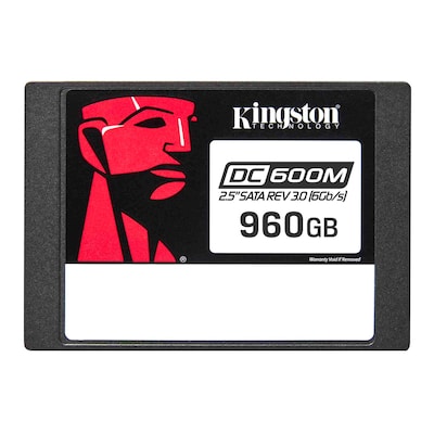 Kingston DC600M Enterprise SATA SSD 960 GB 2,5 zoll 3D TLC NAND Kingston DC600M Enterprise SATA SSD 960 GB 2,5 zoll 3D TLC NAND von Kingston