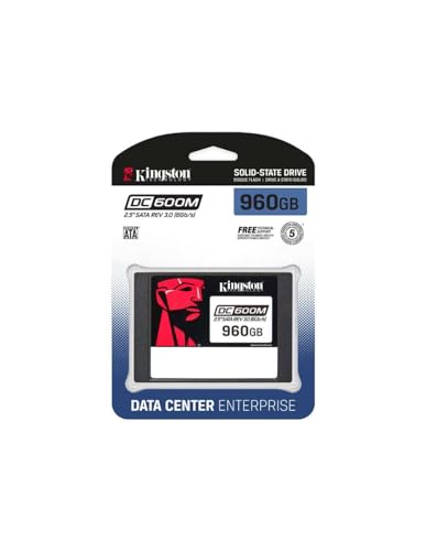 Kingston DC600M SSD 2.5” 960GB (gemischte Nutzung) Enterprise SATA SSD - SEDC600M/960G Kingston DC600M SSD 2.5” 960GB (gemischte Nutzung) Enterprise SATA SSD - SEDC600M/960G von Kingston