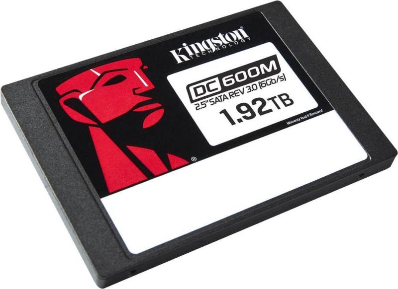 Kingston DC600M - SSD - Mixed Use - 1,92TB - intern - 2.5 (6,4 cm) - SATA 6Gb/s (SEDC600M/1920G) von Kingston