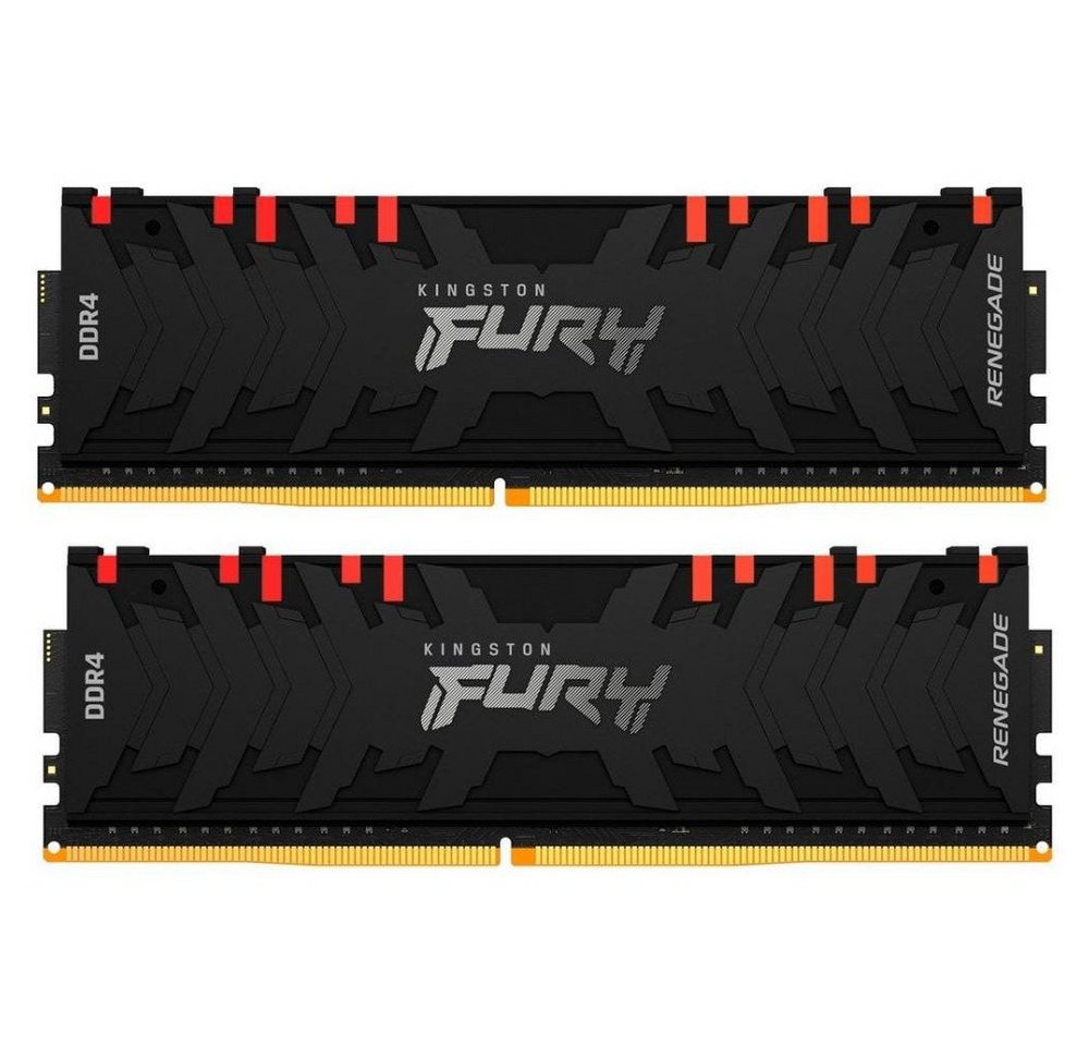 Kingston DDR4-3200 64GB Fury Renegade (2x32GB) Kit Arbeitsspeicher von Kingston