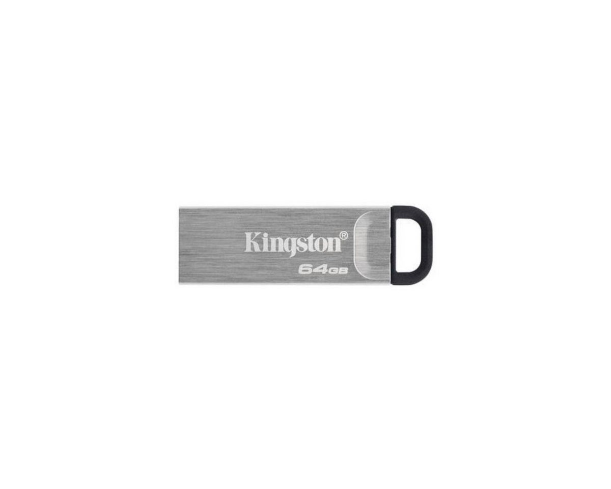 Kingston DTKN/64GB - USB Stick, 64GB, silber/ vernickelt USB-Stick von Kingston