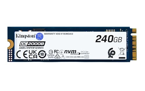 Kingston Data Center DC2000B PCIe 4.0 NVMe M.2 2280 240G Enterprise SSD - SEDC2000BM8 Kingston Data Center DC2000B PCIe 4.0 NVMe M.2 2280 240G Enterprise SSD - SEDC2000BM8 von Kingston