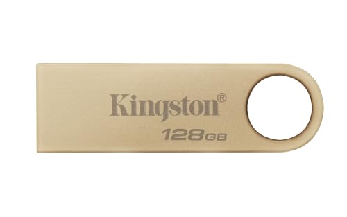 Kingston DataTraveler SE9 Gen 3 - 128GB - 220MB/s beim Lesen - Metall - USB-Stick 3.2 Gen 1 -Gold Kingston DataTraveler SE9 Gen 3 - 128GB - 220MB/s beim Lesen - Metall - USB-Stick 3.2 Gen 1 -Gold von Kingston