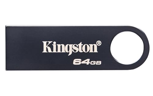 Kingston DataTraveler SE9 Gen 3-64GB - 220MB/s beim Lesen - Metall - USB-Stick 3.2 Gen 1 - Dunkles Nickel Kingston DataTraveler SE9 Gen 3-64GB - 220MB/s beim Lesen - Metall - USB-Stick 3.2 Gen 1 - Dunkles Nickel von Kingston