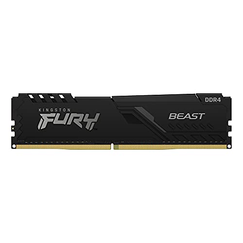 Kingston FURY Beast 16GB 3200MHz DDR4 CL16 Desktop Speicher Einzelnes Modul KF432C16BB1/16 von Kingston