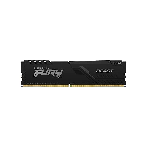 Kingston FURY Beast 8GB 3200MHz DDR4 CL16 Desktop Speicher Einzelnes Modul KF432C16BB/8 Kingston FURY Beast 8GB 3200MHz DDR4 CL16 Desktop Speicher Einzelnes Modul KF432C16BB/8 von Kingston