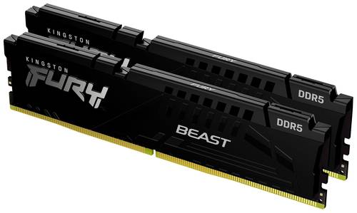 Kingston FURY Beast PC-Arbeitsspeicher Kit DDR5 16GB 2 x 8GB Non-ECC 5200MHz 288pin DIMM CL36 KF552C von Kingston