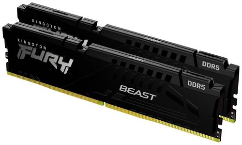 Kingston FURY Beast PC-Arbeitsspeicher Kit DDR5 32GB 2 x 16GB Non-ECC 5600MHz 288pin DIMM CL36 KF556 Kingston FURY Beast PC-Arbeitsspeicher Kit DDR5 32GB 2 x 16GB Non-ECC 5600MHz 288pin DIMM CL36 KF556 von Kingston