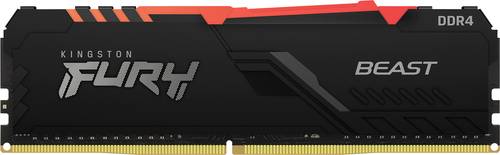Kingston FURY Beast RGB PC-Arbeitsspeicher Modul DDR4 16GB 1 x 16GB 2666MHz 288pin DIMM CL16 KF426C1 von Kingston