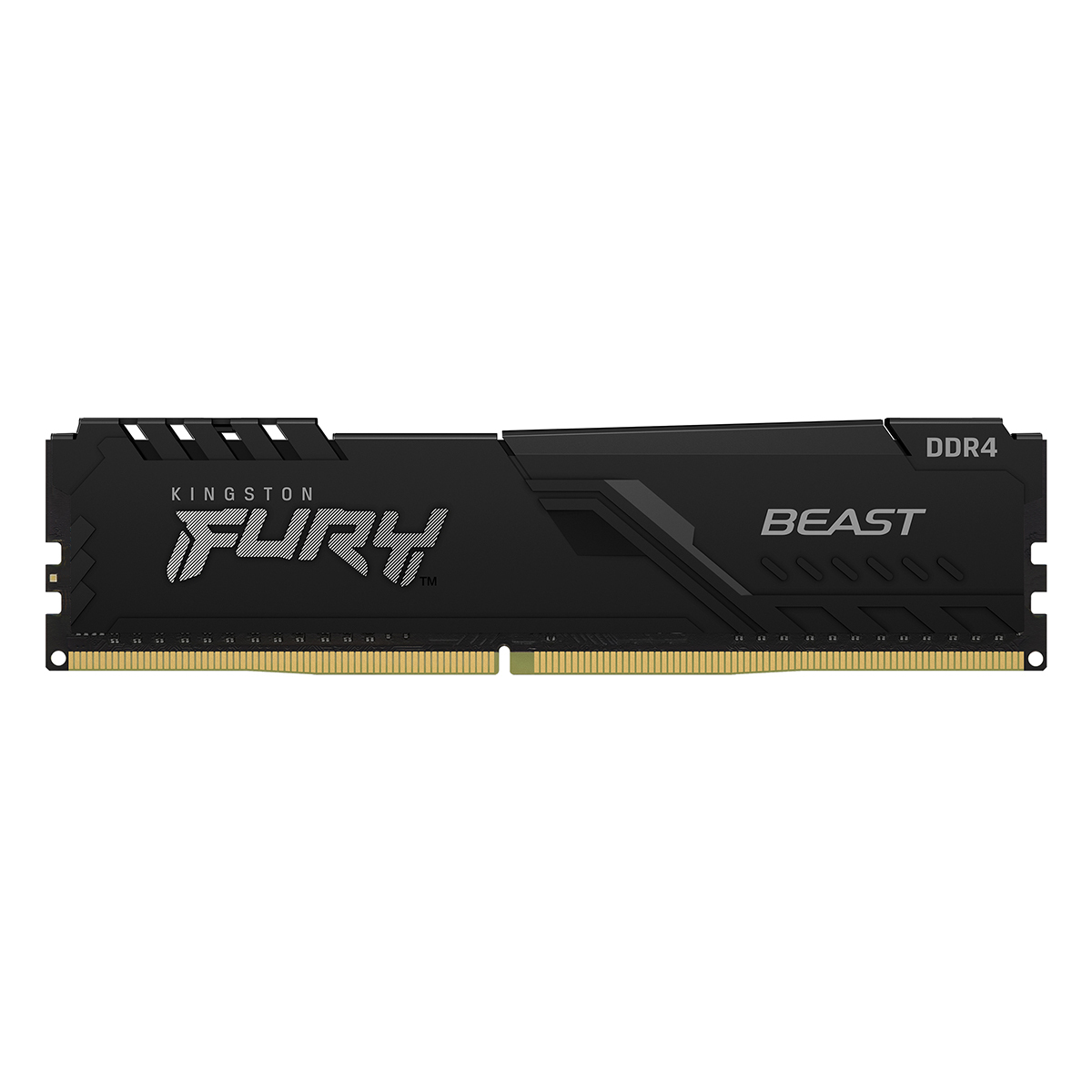 Kingston FURY Beast Schwarz 16GB R2 DDR4-3200 CL16 UDIMM Gaming Arbeitsspeicher von Kingston