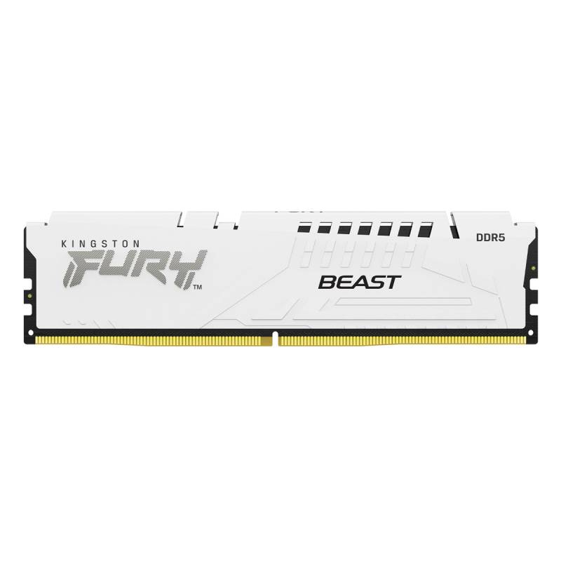 Kingston FURY Beast Weiß 16GB DDR5-6000 EXPO DIMM Arbeitsspeicher, CL36-44-44, 1.35V von Kingston