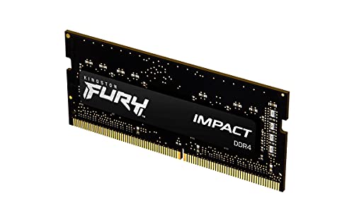 Kingston FURY Impact 16GB 3200MHz DDR4 CL20 Laptop Speicher Einzelnes Modul KF432S20IB/16 von Kingston