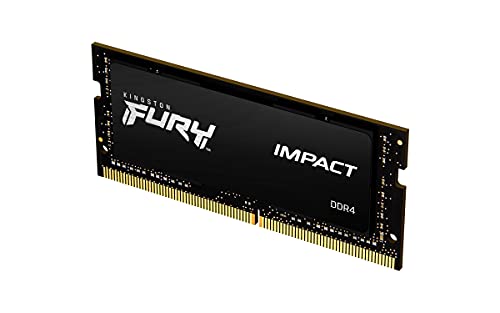 Kingston FURY Impact 16GB 3200MHz DDR4 CL20 Laptop Speicher Einzelnes Modul KF432S20IB1/16 von Kingston