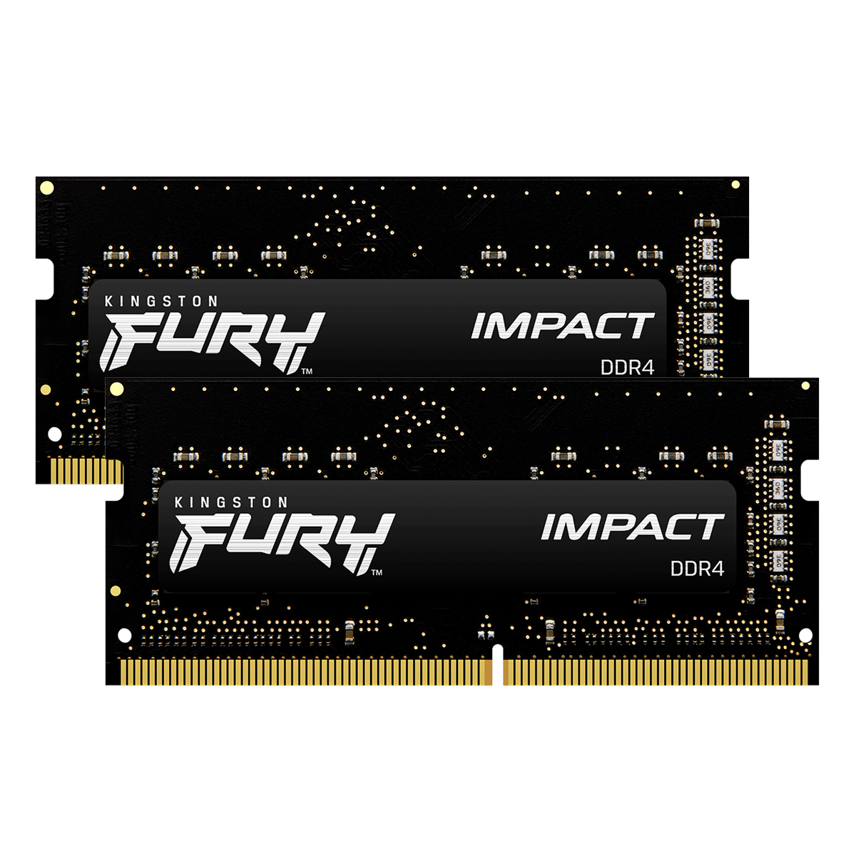 Kingston FURY Impact 16GB Kit (2x8GB) DDR4-2666 CL15 SO-DIMM Gaming Arbeitsspeicher von Kingston