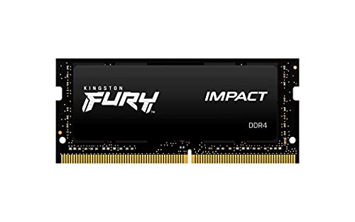 Kingston FURY Impact 32GB 3200MHz DDR4 CL20 Laptop Speicher Einzelnes Modul KF432S20IB/32 von Kingston