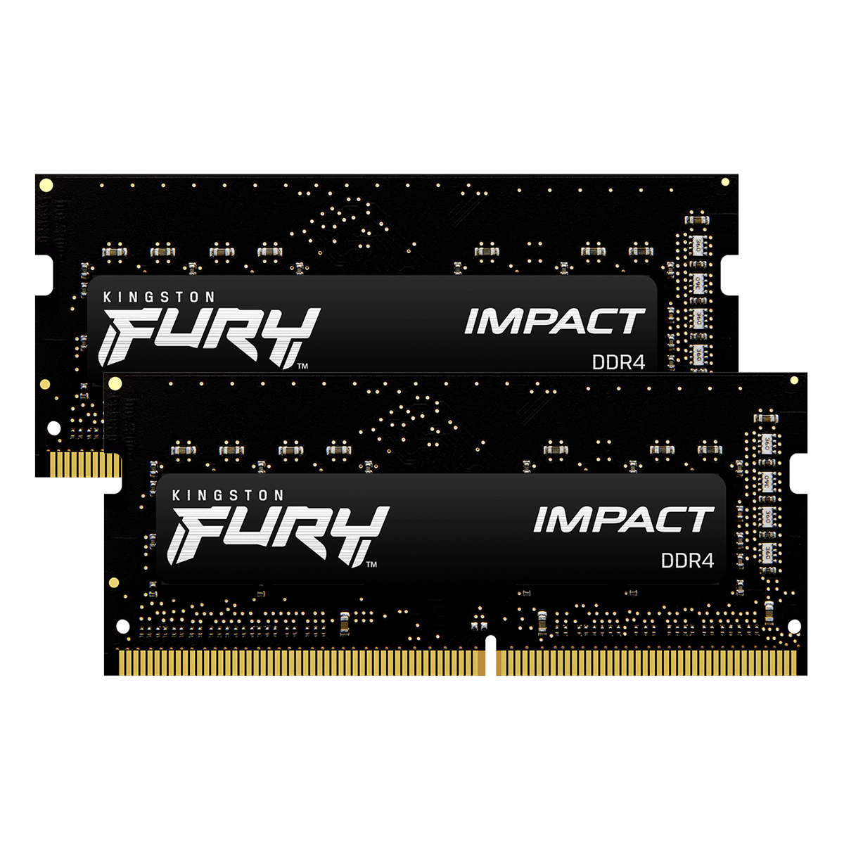Kingston FURY Impact 32GB Kit (2x16GB) DDR4-2666 CL16 SO-DIMM Gaming Arbeitsspeicher von Kingston