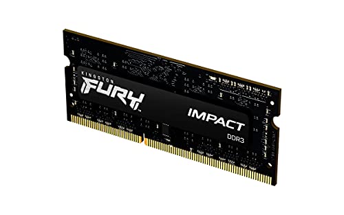 Kingston FURY Impact 4GB 1600MHz DDR3 CL9 Laptop Speicher Einzelnes Modul KF316LS9IB/4 von Kingston