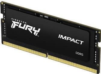 Kingston FURY Impact - DDR5 - Modul - 16 GB - SO DIMM 262-PIN - 4800 MHz / PC5-38400 - CL38 - 1.1 V - ungepuffert - on-die ECC (KF548S38IB-16) von Kingston