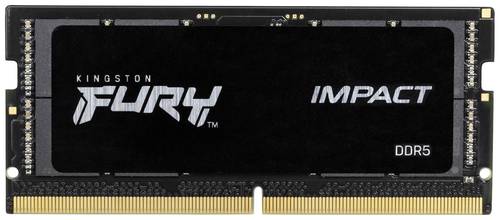 Kingston FURY Impact Laptop-Arbeitsspeicher Kit DDR5 32GB 2 x 16GB Non-ECC 4800MHz 262pin SO-DIMM CL von Kingston