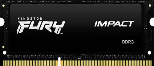 Kingston FURY Impact Laptop-Arbeitsspeicher Modul DDR3L 4GB 1 x 4GB 1600MHz 204pin SO-DIMM CL9 KF316 von Kingston