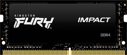 Kingston FURY Impact Laptop-Arbeitsspeicher Modul DDR4 16GB 1 x 16GB 2666MHz 204pin SO-DIMM CL15 KF4 von Kingston