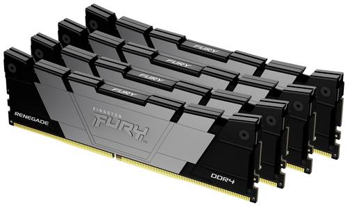 Kingston FURY Renegade PC-Arbeitsspeicher Kit DDR4 64GB 4 x 16GB Non-ECC 3600MHz 288pin DIMM CL16 KF von Kingston