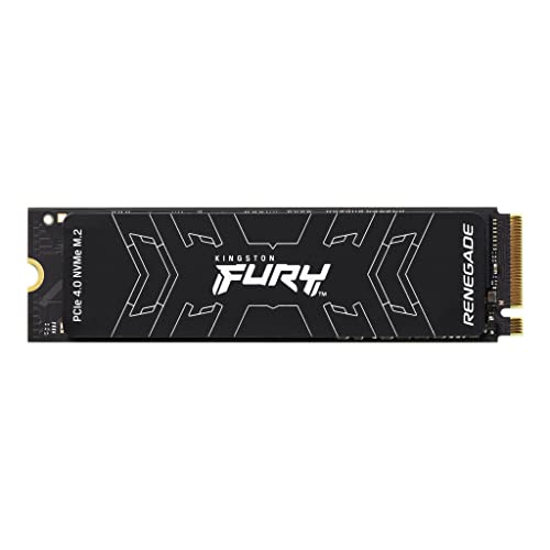 Kingston FURY Renegade PCIe 4.0 NVMe M.2 SSD Für Gamer, Enthusiasten und Hochleistungsnutzer - SFYRS/500G von Kingston