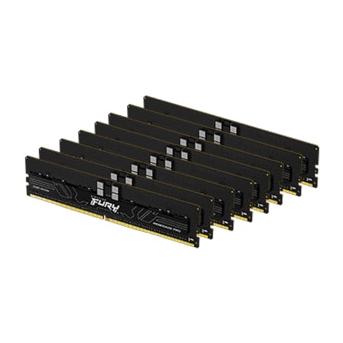 Kingston FURY Renegade Pro XMP 128GB 6000MT/s DDR5 ECC Reg CL32 DIMM Speicher Übertaktbares ECC Registered DIMM Kit mit 8 - KF560R32RBK8-128 Kingston FURY Renegade Pro XMP 128GB 6000MT/s DDR5 ECC Reg CL32 DIMM Speicher Übertaktbares ECC Registered DIMM Kit mit 8 - KF560R32RBK8-128 von Kingston