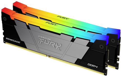 Kingston FURY Renegade RGB PC-Arbeitsspeicher Kit DDR4 32GB 2 x 16GB Non-ECC 3600MHz 288pin DIMM CL1 von Kingston