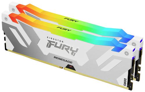 Kingston FURY Renegade RGB PC-Arbeitsspeicher Kit DDR5 32GB 2 x 16GB on-die ECC 6400MHz 288pin DIMM Kingston FURY Renegade RGB PC-Arbeitsspeicher Kit DDR5 32GB 2 x 16GB on-die ECC 6400MHz 288pin DIMM von Kingston