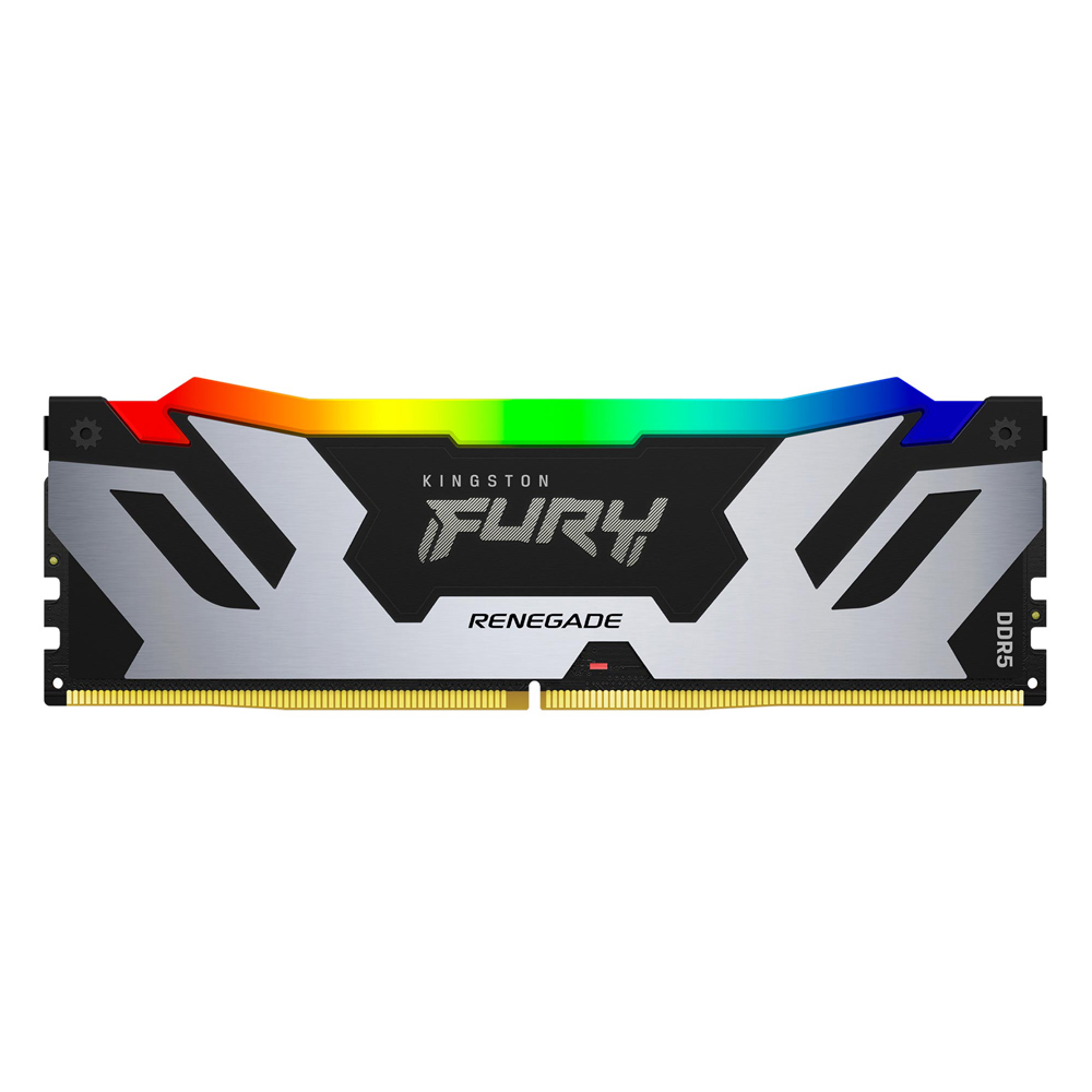 Kingston FURY Renegade RGB Silber 16GB DDR5-7200 XMP DIMM Arbeitsspeicher, CL38, 1.45V von Kingston