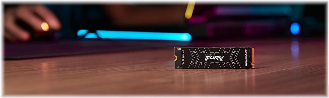 Kingston FURY Renegade - SSD - 500 GB - intern - M.2 2280 - PCI Express 4.0 (NVMe) von Kingston