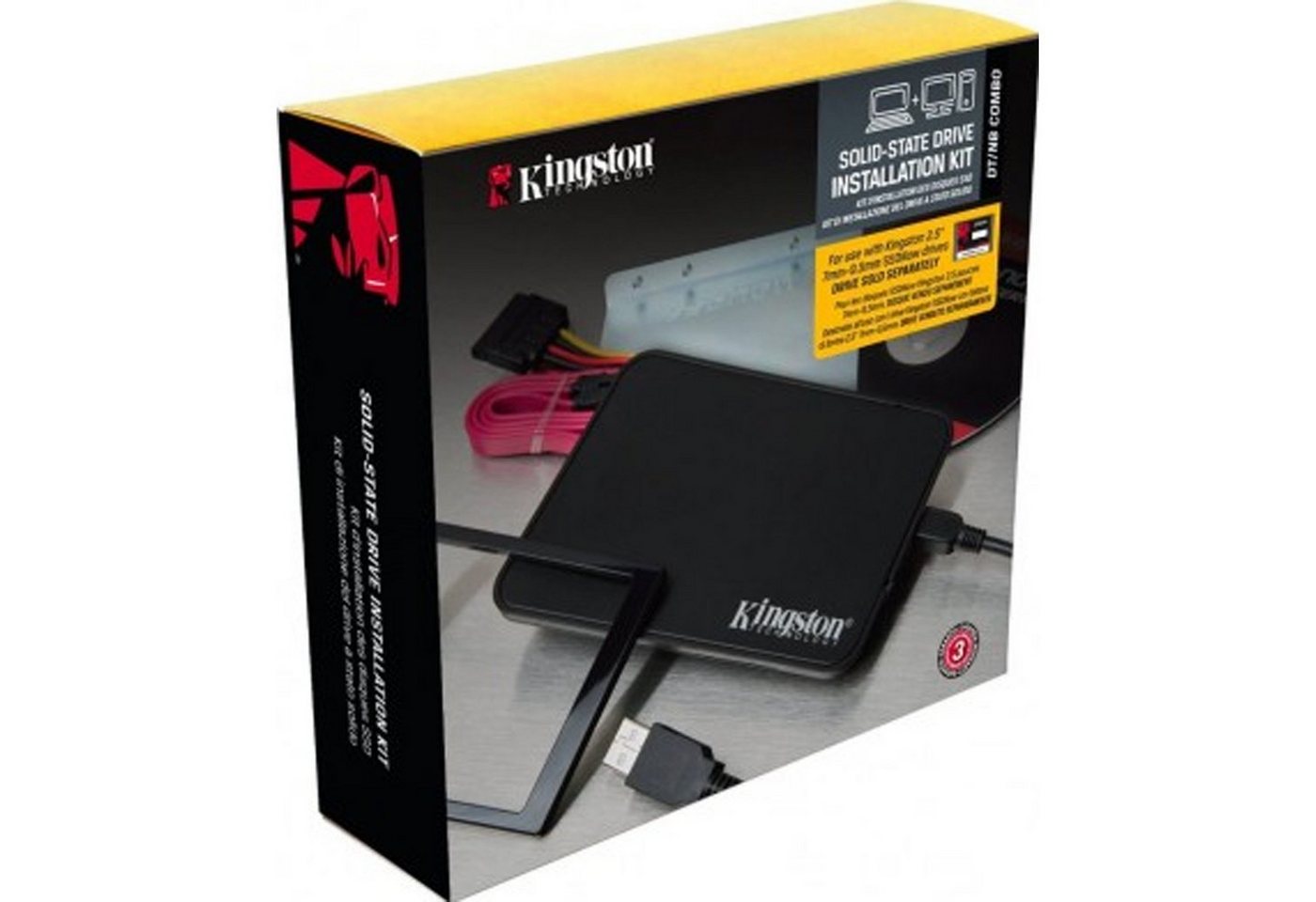 Kingston Festplatten-Einbaurahmen SSD Installation Kit von Kingston