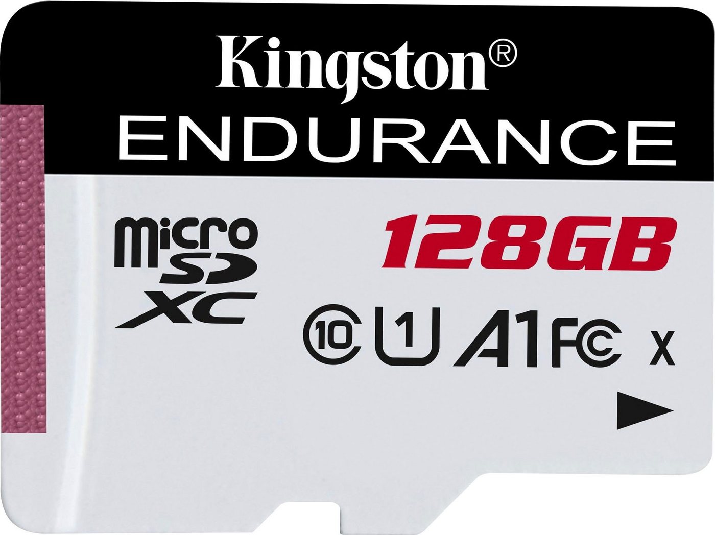 Kingston HIGH-ENDURANCE microSD 128GB Speicherkarte (128 GB, UHS-I Class 10, 95 MB/s Lesegeschwindigkeit) von Kingston