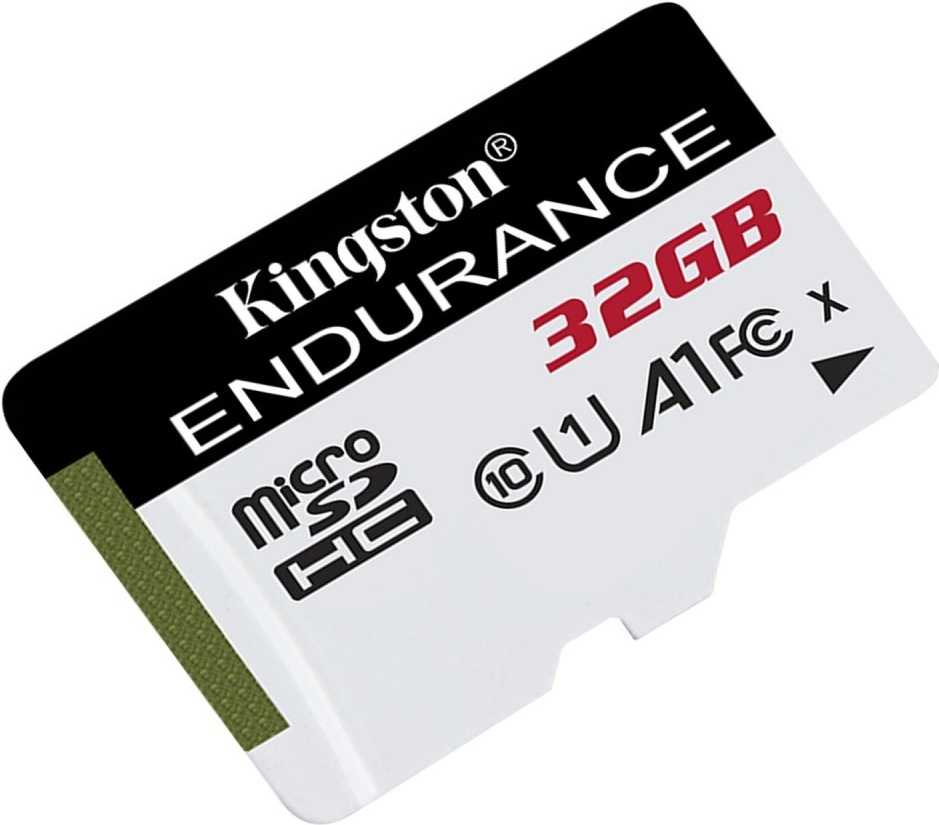 Kingston High Endurance - Flash-Speicherkarte - 32 GB - A1 / UHS-I U1 / Class10 - microSDXC UHS-I von Kingston