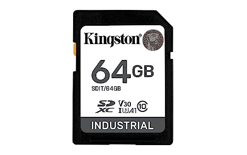 Kingston Industrial SDXC Speicherkarte 64GB Class 10, UHS-I, U3, V30, A1 pSCL von Kingston