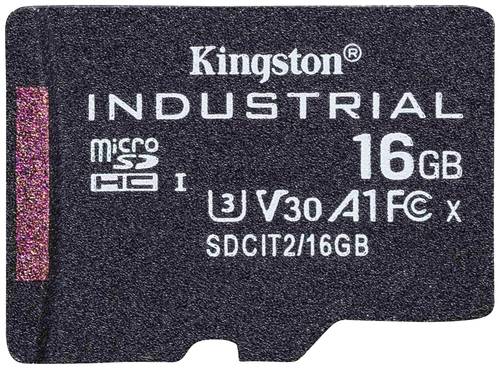 Kingston Industrial microSDHC-Karte 16GB Class 10 UHS-I von Kingston