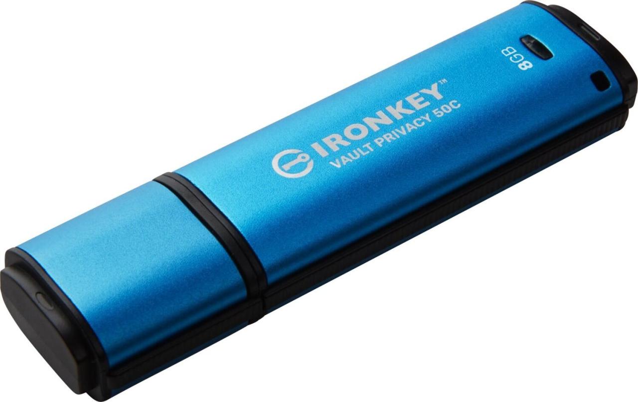 Kingston IronKey Vault Privacy 50 - 8GB Kingston IronKey Vault Privacy 50 - 8GB von Kingston