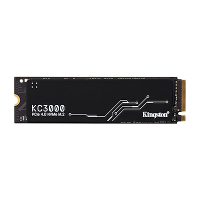 Kingston KC3000 NVMe SSD 512 GB M.2 2280 TLC PCIe 4.0 von Kingston