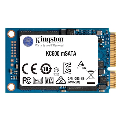 Kingston KC600 mSATA SSD 1024 GB MO-300 3D-NAND TLC Kingston KC600 mSATA SSD 1024 GB MO-300 3D-NAND TLC von Kingston